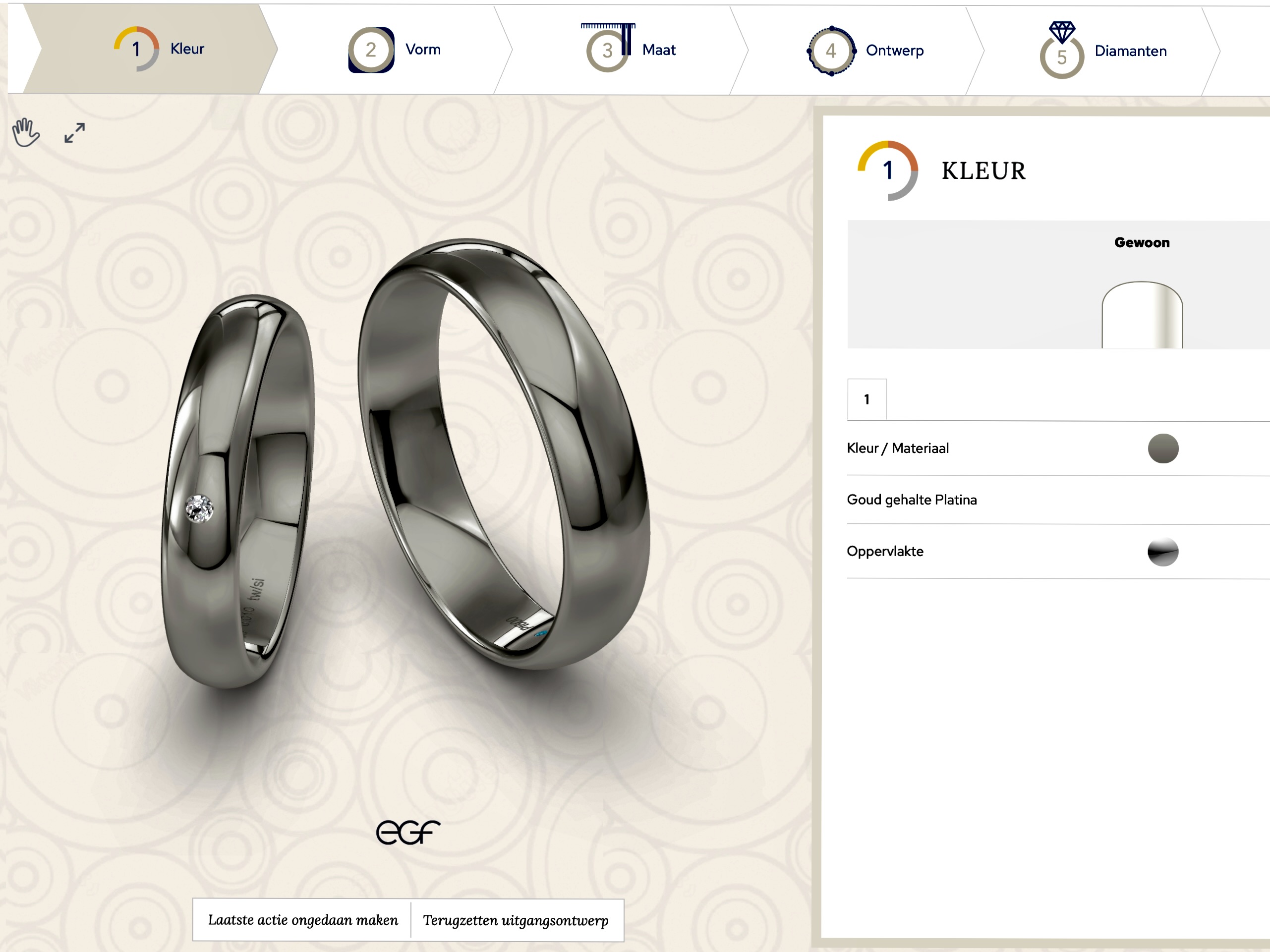 trouwringen configurator