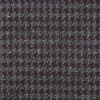 bruin met grijs 1 cm ruit jersey stof
